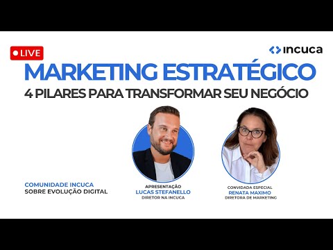 Marketing Estratégico: 4 Pilares para Transformar seu Negócio | Renata Maximo