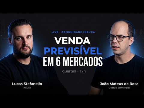 Venda Previsível: o Mesmo Método em 6 Mercados | João Mateus da Rosa