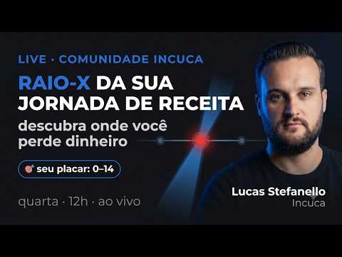 RAIO-X ao vivo: descubra em 45 min onde a sua empresa perde dinheiro | Lucas Stefanello
