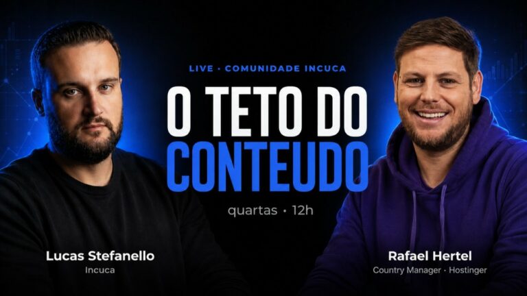 Ler mais: Seu canal de aquisição parou de crescer: é teto ou mês ruim?